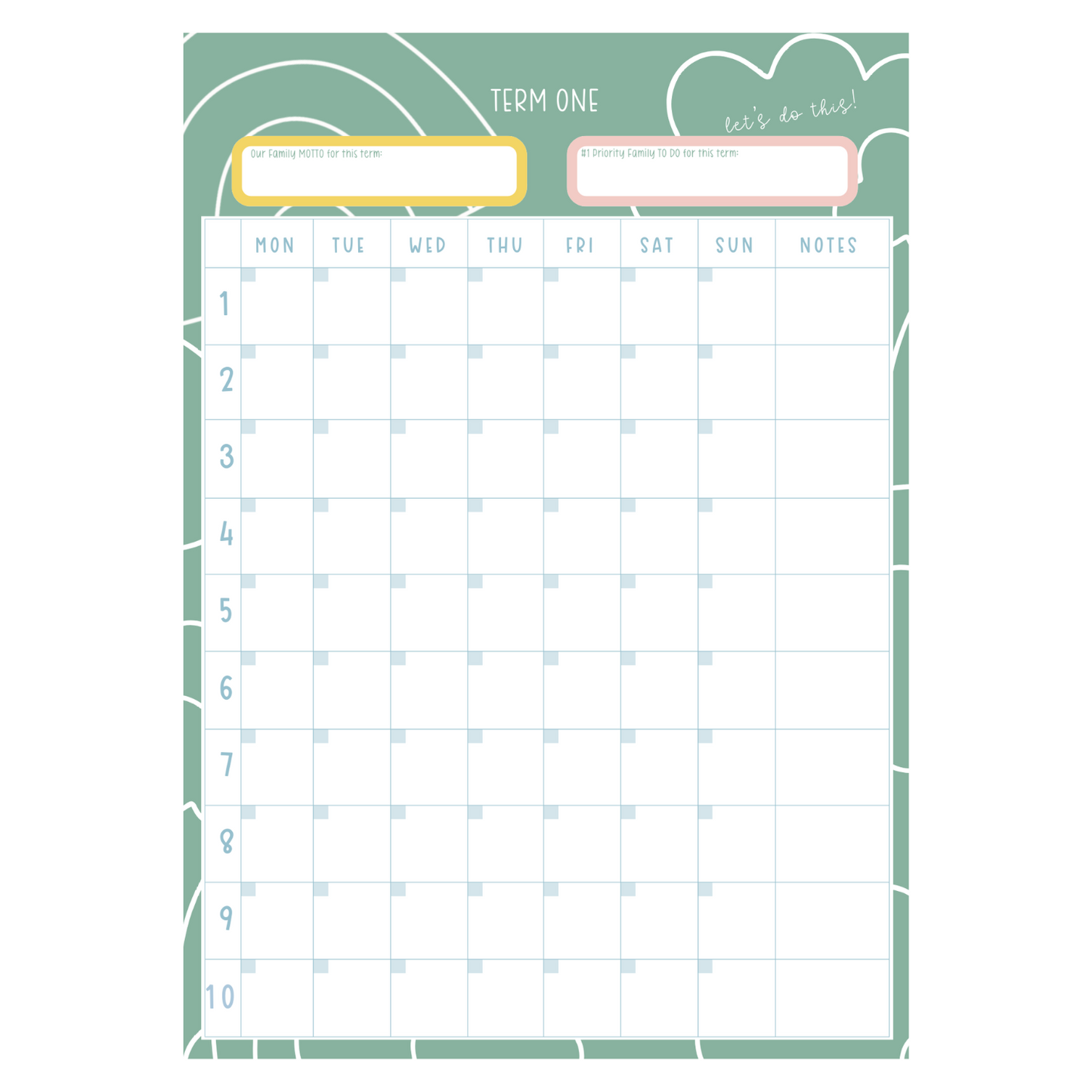 Family Dream Life Planner 2025