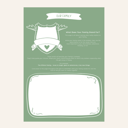 Family Dream Life Planner 2026