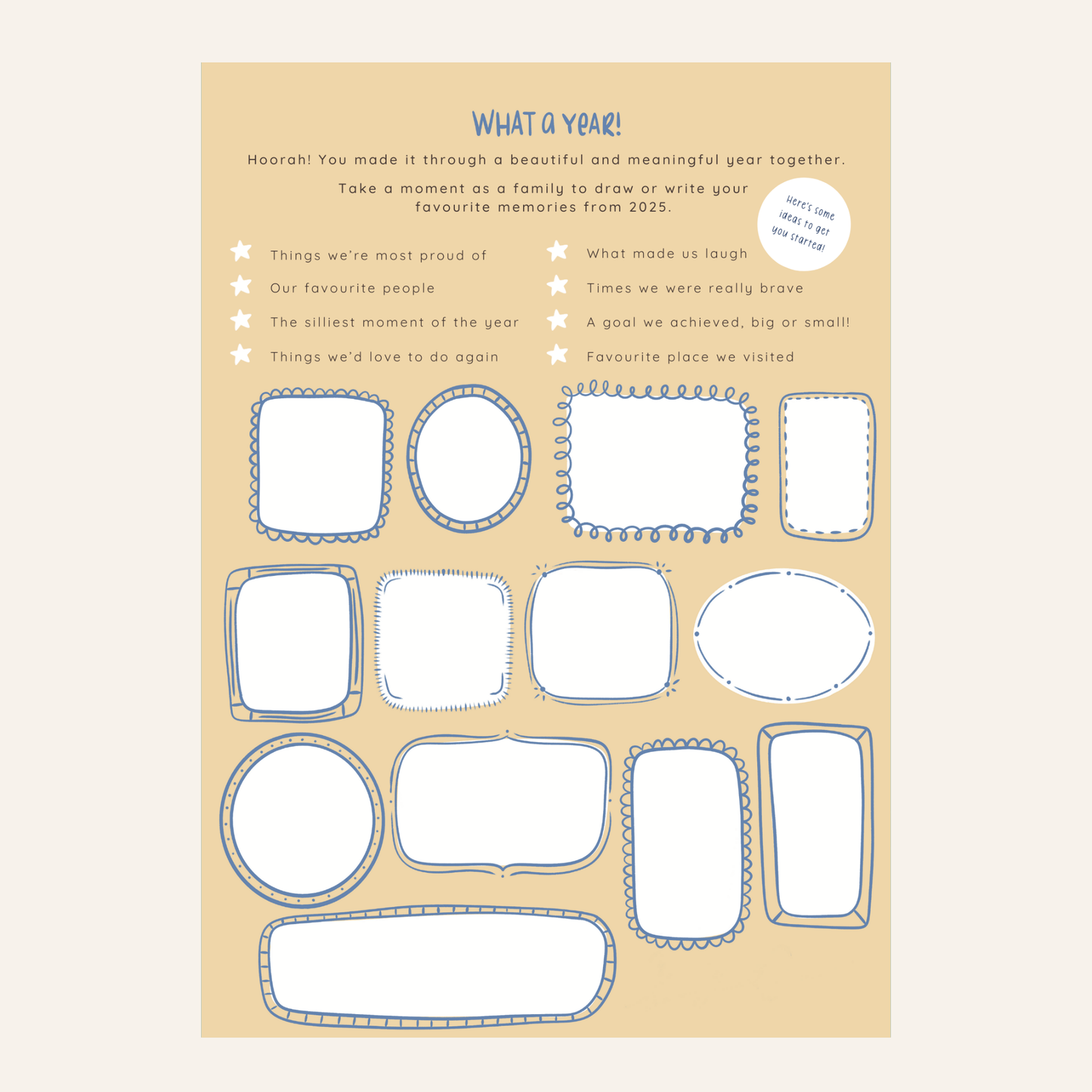 Family Dream Life Planner 2026