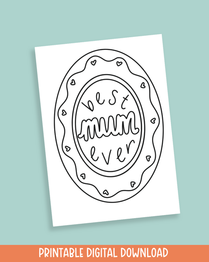 Mother’s Day Keepsake Cards – Printable Digital Download
