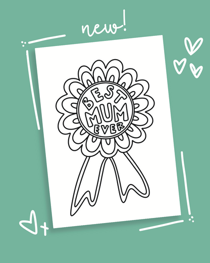 Mother’s Day Keepsake Cards – Printed Set (Pack of 4 with Envelopes)