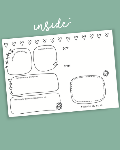 Mother’s Day Keepsake Cards – Printed Set (Pack of 4 with Envelopes)