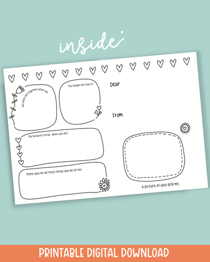 Mother’s Day Keepsake Cards – Printable Digital Download
